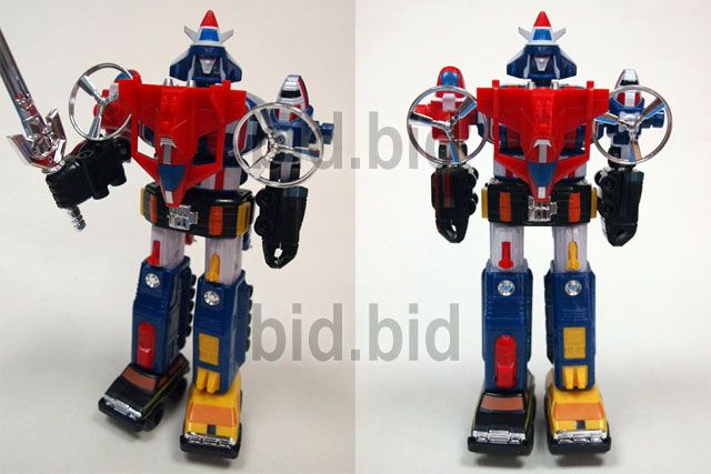 VEHICLE VOLTRON 20cm 8 Mini Armored Fleet Dairugger XV Combiner 