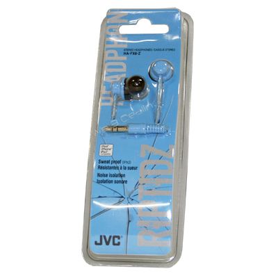 JVC HA FX8 Riptidz In Ear Headphones (Sky Blue)   Brand New in Retail 