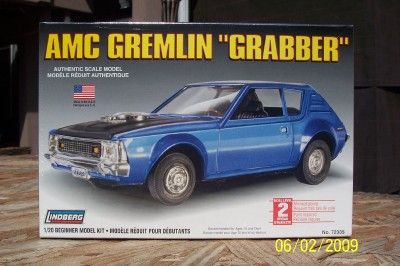 Lindberg Plastic Model Kit 72335 AMC GREMLIN GRABBER Factory Sealed 