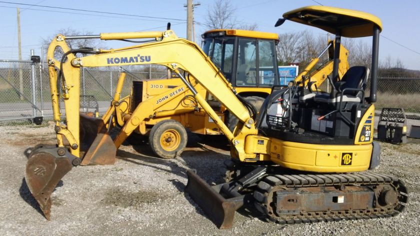 2007 Komatsu PC27MR 2 Mini Excavator  