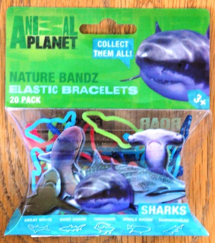 Animal Planet   Sharks   Logo Bandz 20 pk Very Silly  