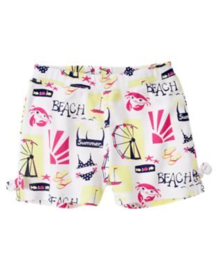 Gymboree Cape Cod Cutie Summer Fun Beach Crab Starfish Tank Top Shorts 