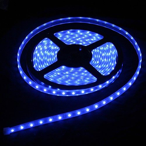 300 LED 24W 5M Blue Strip Light IP66 Waterproof SMD 3528 DC 12V  