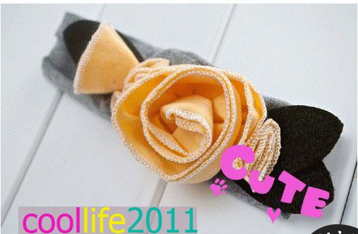 STUNNING UNUSUAL BABY GIRL BOY COTTON HAIR BAND HEADBAND FLOWER  