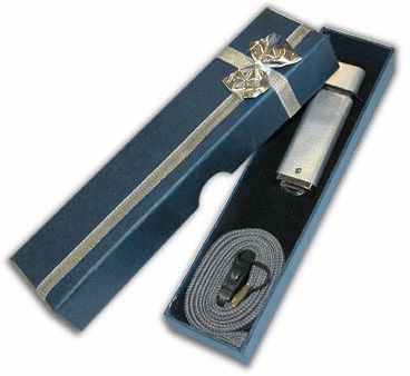 Blue Gift Box For USB Flash Drive  