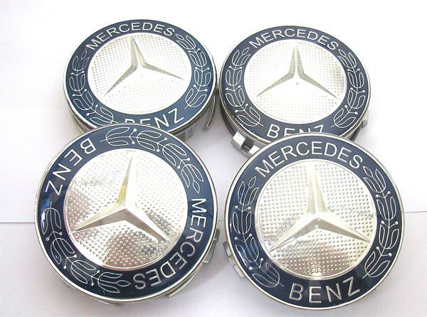 MERCEDES BENZ Emblem Wheel Center Caps Covers B C E AMG  