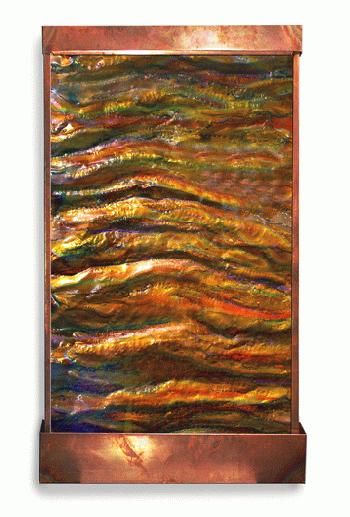 48 Copper Galaxy Wall Fountain Skys on Fire Metal  