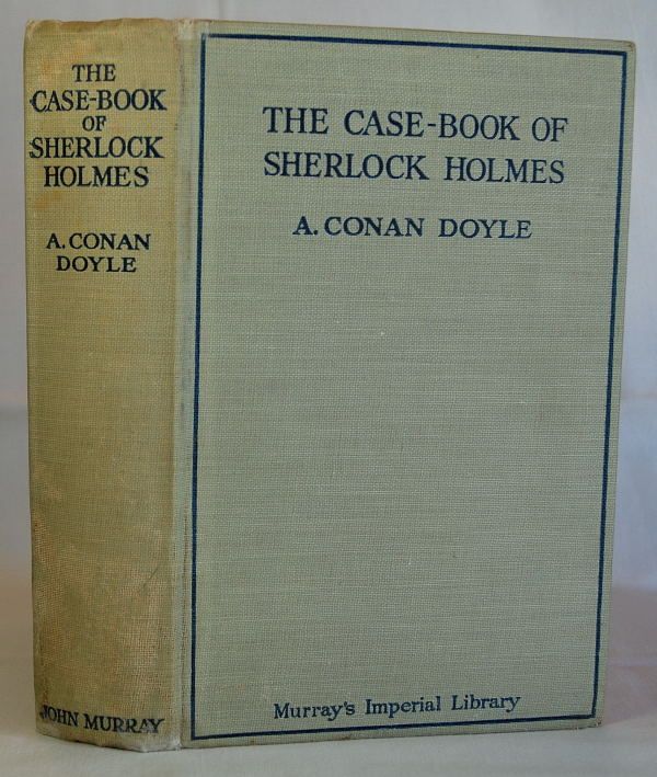   BOOK of SHERLOCK HOLMES 1st 1927 in RARE d/w Arthur Conan Doyle  