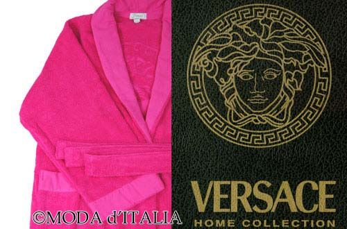 VERSACE BATHROBE ACCAPPATOIO BADEMANTEL SIZE L XL 11516  