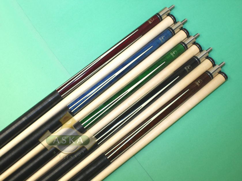 Billiard Pool Cue SET of 5 ASKA L6 Cues Premium Quality  