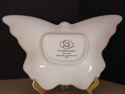 Tracy Porter Butterfly Dish Plate Papillion Collection  