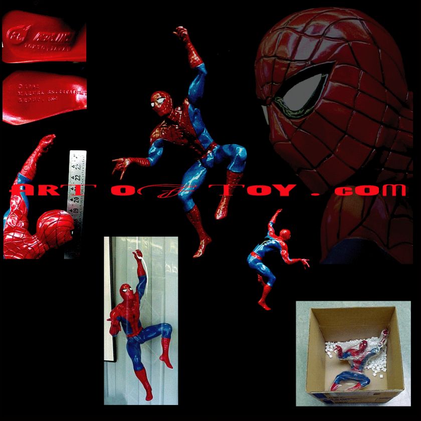 Vintage 29 Spiderman Statue Maquette Reds Japan Marvel  