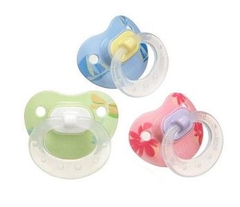 Gerber/Nuk Orthodontic Nature Latex Pacifier 0 6 885131628558  