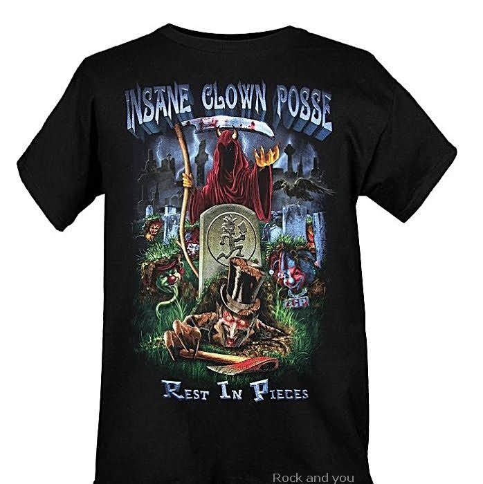 Insane Clown Posse RIP horror hip hop T Shirt 3XL NWT  