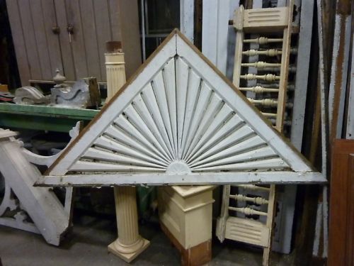 wonderful victorian GABLE pediment gingerbread fretwork  