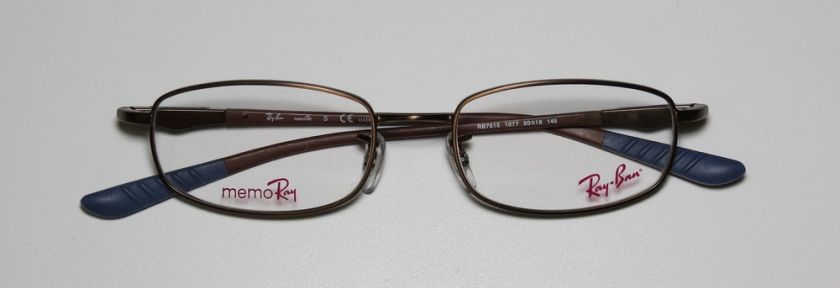 NEW RAY BAN 7515 50 18 145 BROWN/BLUE EYEGLASSES/GLASSES/FRAMES FAST 