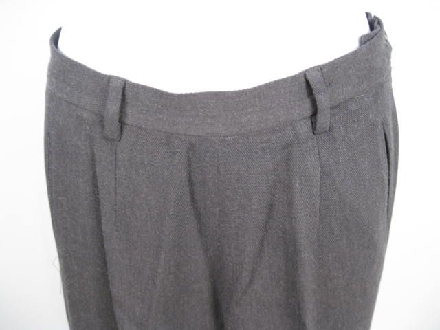 BARNEYS NEW YORK Charcoal Skinny Leg Slacks Pants Sz 38  