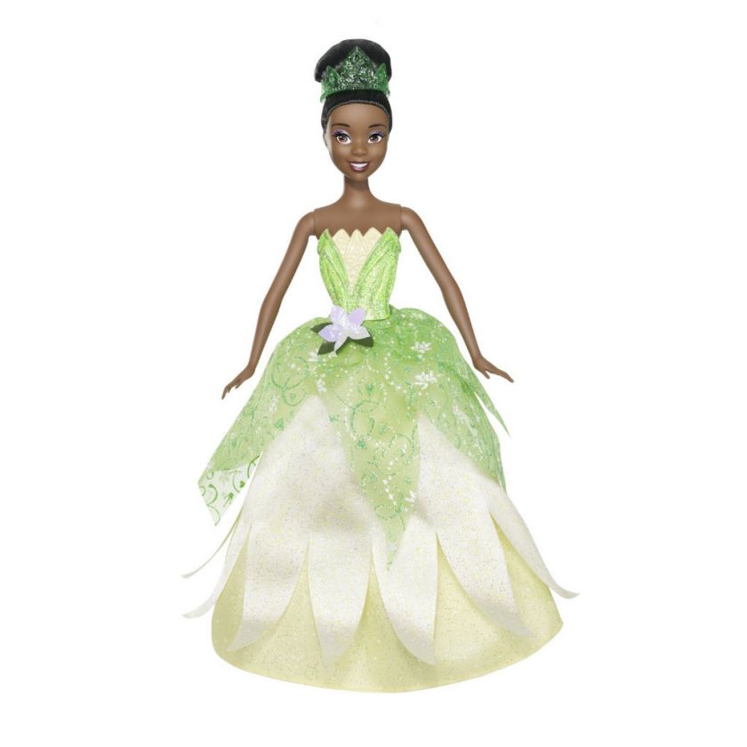 DISNEY PRINCESS TIANA 2 IN 1 BALLGOWN SURPRISE DOLL *NU  