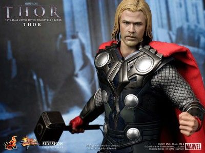 IN STOCK HOT TOYS THOR 12 FIGURE CHRIS HEMSWORTH MOVIE  