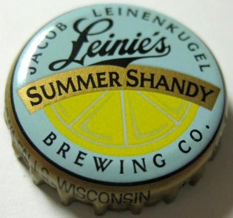 LEINIES SUMMER SHANDY Beer Crown Bottle Cap WISCONSIN  