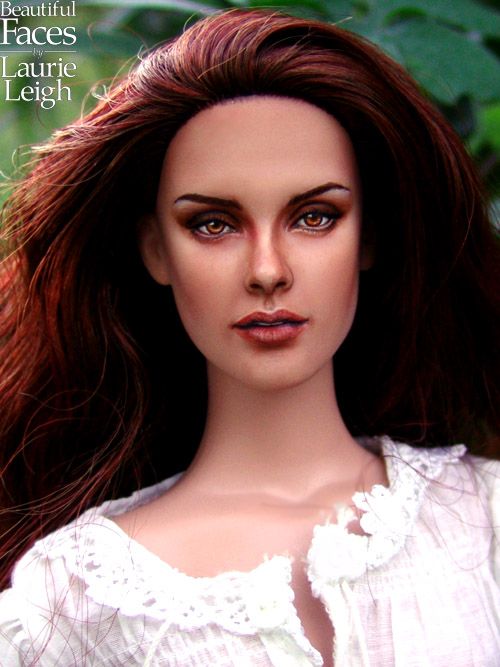 Bella Portrait Doll Twilight Breaking Dawn Repaint by Laurie Leigh 