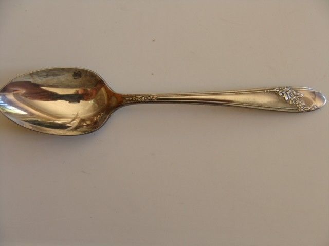 1946 Queen Bess Community Teaspoon Silver Plated Silverware  