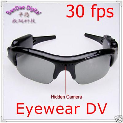 Lunette de soleil Spy DV/DVR Vidéo Caméscope Caméra ​TF  