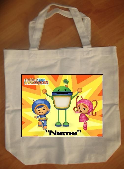 Team Umizoomi Personalized Tote Bag   NEW  