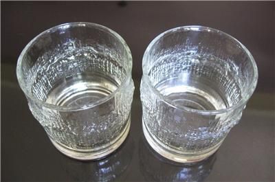 SCANDINAVIAN GLASSES Glass Icicle WIRKKALA IITTALA  