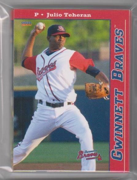 COMPLETE 2011 GWINNETT BRAVES TEAM SET MINOR LEAGUE  