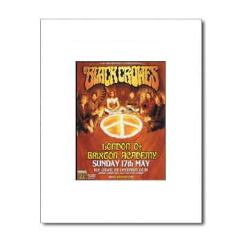 BLACK CROWES Brixton Academy 2009   Matted Mini Poster  