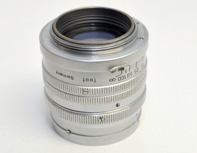 Leica Ernst Leitz Wetzlar Summarit f= 5cm 11,5 lens Excellent Screw 