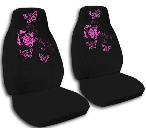 SPECIAL SET* BUTTERFLIES CAR SEAT COVERS 12 COLORS C@@L  