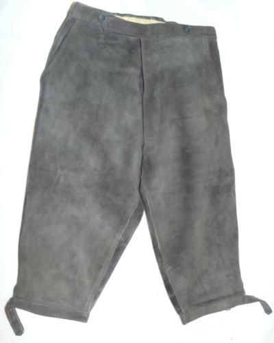 LEATHER German Hunting Oktoberfest LEDERHOSEN PANTS 29  