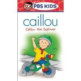 Caillou   Caillou the Explorer ~ PBS Kids   VHS, New  