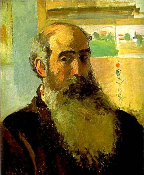   Hand Painted Oil Painting Repro Camille Pissarro, Camille LHermitage