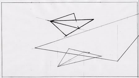 One example of a raw perspective projection with all points plotted