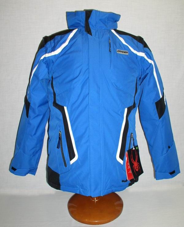 2011 NEW SPYDER KIDS RIVAL BOYS INSULATED JACKET 20 BLU  