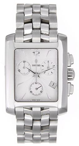 Concord Sportivo Mens Steel Chronograph Watch 0310402  