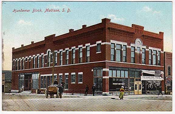 PC Hundemer Block in Madison, South Dakota  