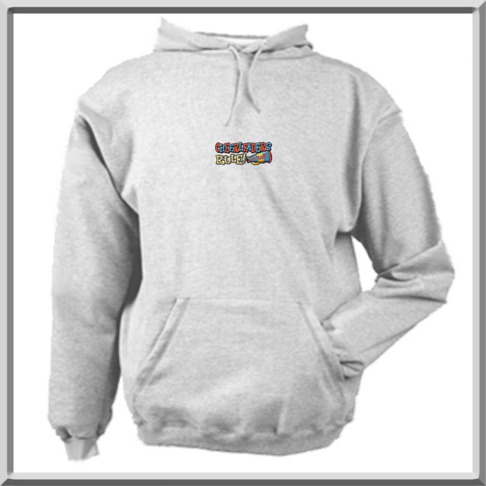 SLIX Glittery Cheerleaders Rule HOODIE JERZEES S,M,L,XL,2X,3X,4X 