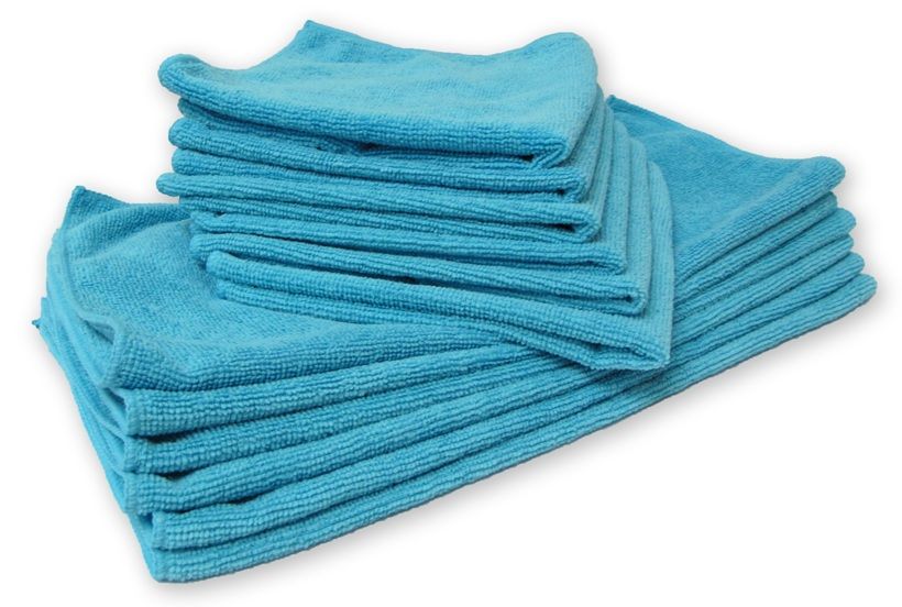   MaximMart Microfiber Cleaning Towels Rags Household Cloth Set  