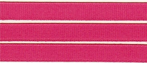 yd 3/8 OFFRAY SHOCKING PINK Solid Grosgrain Ribbon  