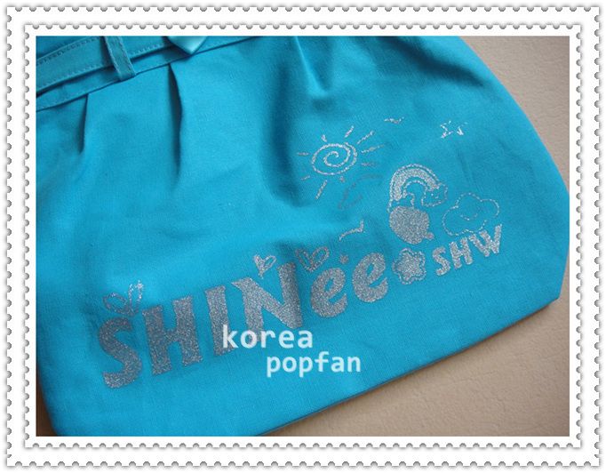 SHINEE S.H.W KPOP CANVAS BAG NEW  