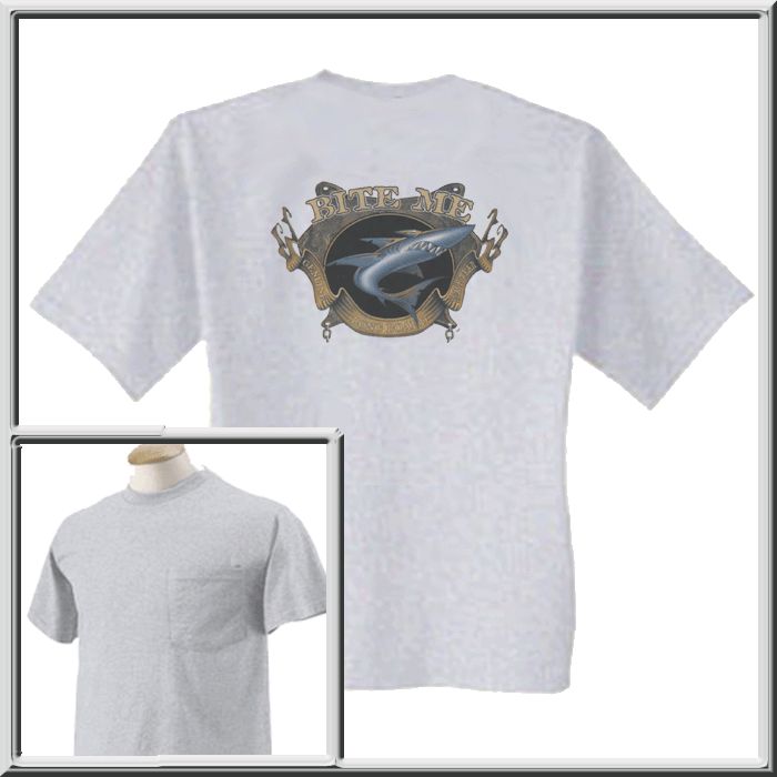 Gray pocket t shirts are only available in sizes M   3X.