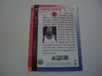 Shaquille ONeal Holojam Upper Deck 1994 H19  