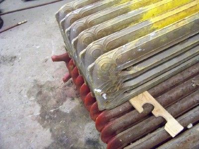 cast iron steam water radiators vintage  