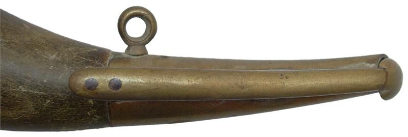 EUROPEAN ARTILLERY PRIMING HORN C.1750  