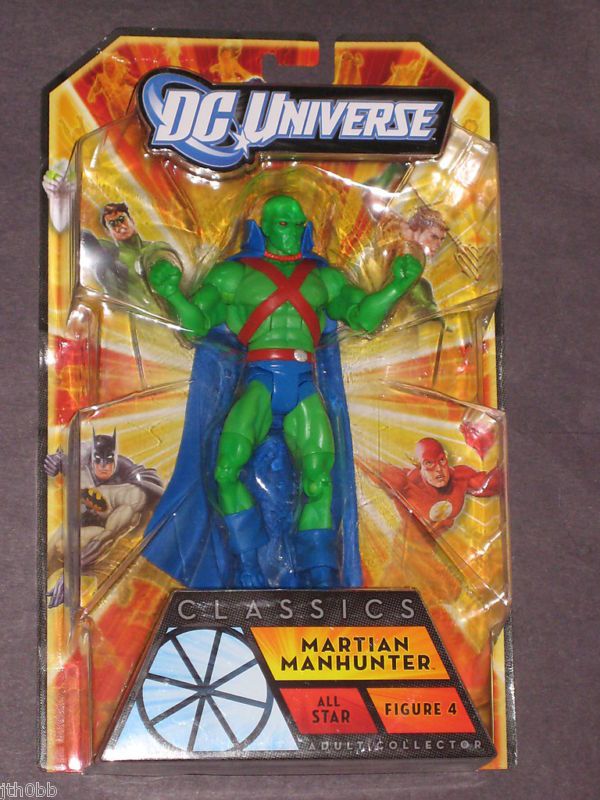 DC UNIVERSE CLASSICS ALL STAR MARTIAN MANHUNTER FIGURE  