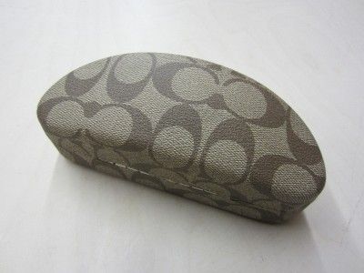 COACH Sunglasses Case Eyeglass Case~HARD 6.25 X 3  